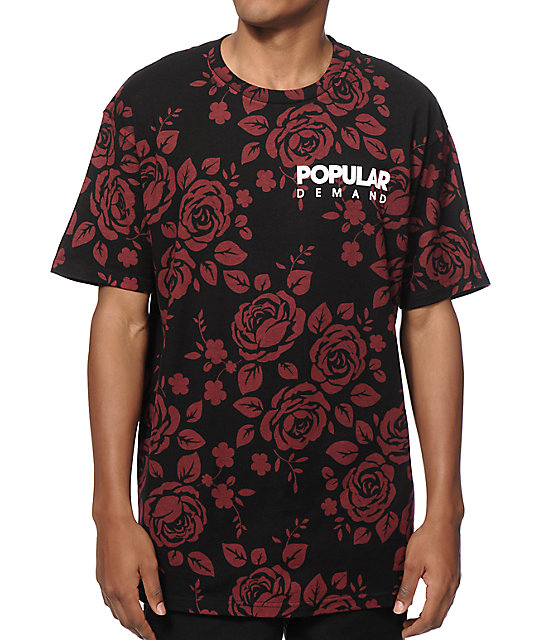 popular demand rose shirt