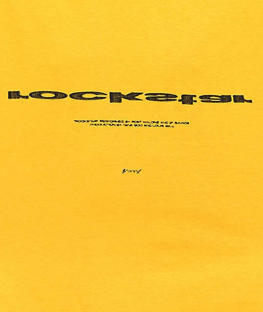 Post Malone Rockstar Yellow Long Sleeve TShirt Zumiez