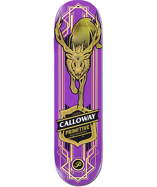 Primitive Calloway Elk 8.0" Skateboard Deck Zumiez