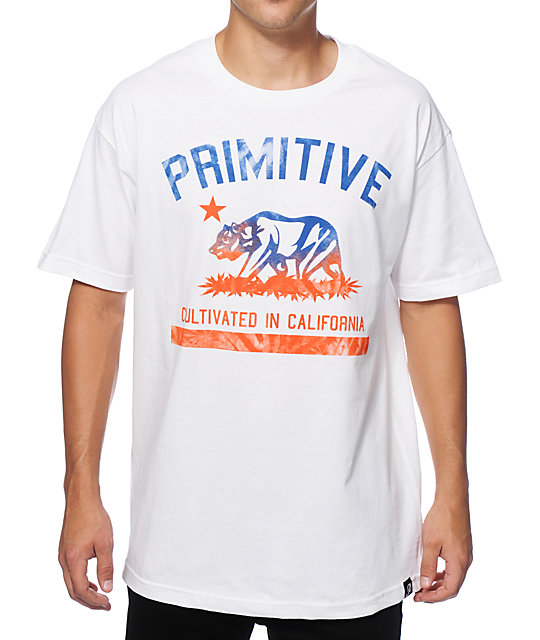 primitive tie dye shirt