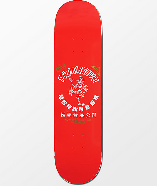 Primitive Rodriguez Huy Fong Foods 8.12" Skateboard Deck Zumiez