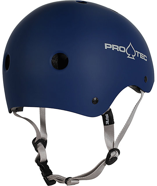 Pro Tec Classic Cpsc Certified Multi Sport Matte Blue Helmet Zumiez