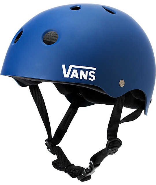ProTec x Vans Classic Satin Blue Skateboard Helmet Zumiez
