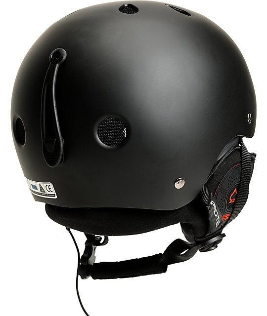 Protec Classic Black Snowboard Helmet Zumiez