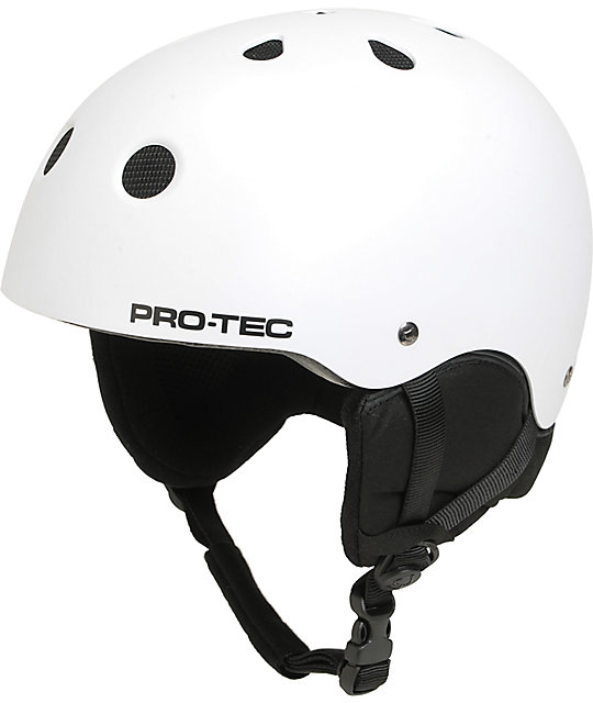 Protec Classic White Snowboard Helmet Zumiez