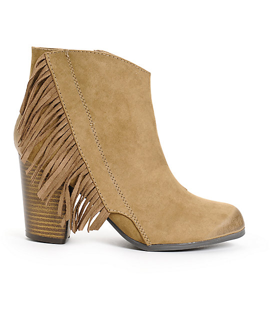 flat taupe boots