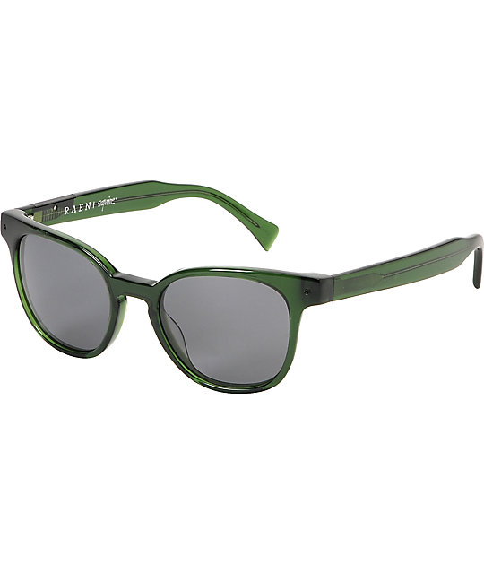 RAEN Optics Squire Jade & Black Polarized Sunglasses Zumiez