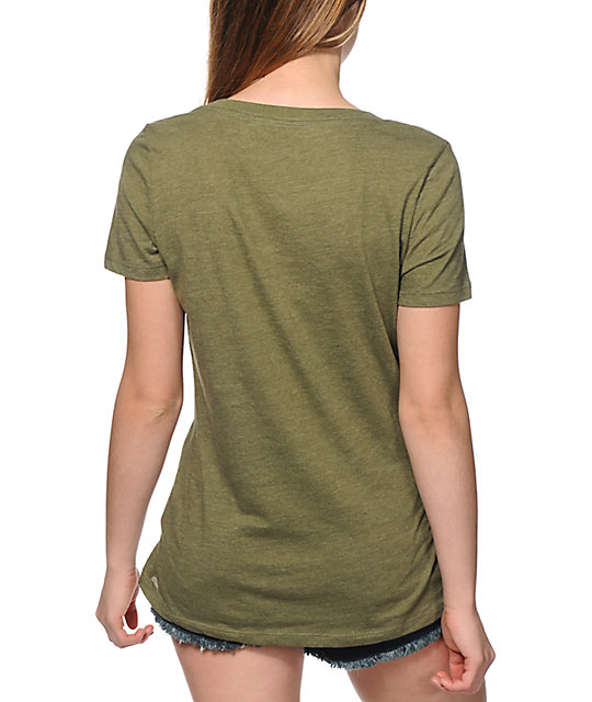 olive t shirt women