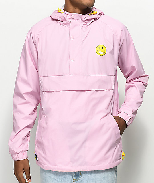 RIPNDIP Everything Will Be Okay Pink Anorak Jacket Zumiez