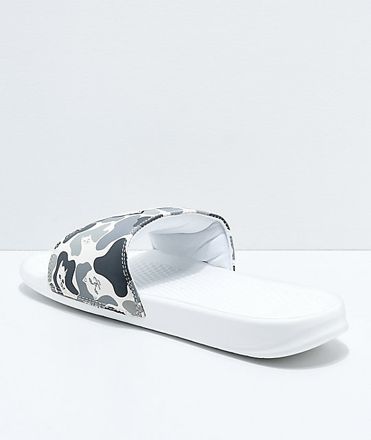 ripndip nermal purple camo slide sandals