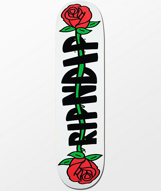 RIPNDIP Rose 8.0" Skateboard Deck Zumiez
