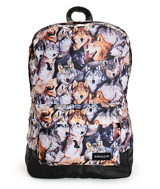 RIPNDIP Wolf Pack Backpack Zumiez
