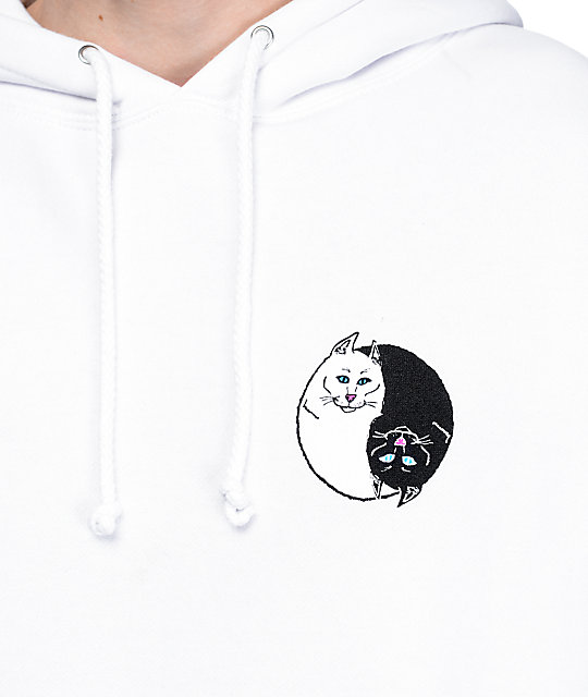 yin yang hoodie