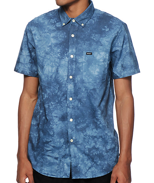 tie dye button up