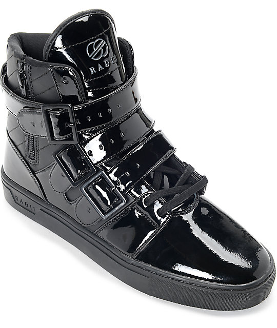 Radii Straight Jacket Black Patent Leather Shoes at Zumiez : PDP