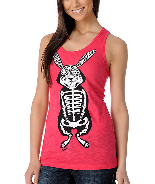 bunny with bones shirt