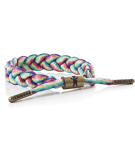 Rastaclat X Grizzly Grip Torey Pudwill Tie Dye Bracelet at Zumiez PDP