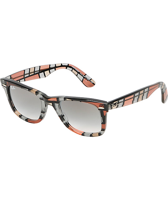 beige ray ban sunglasses