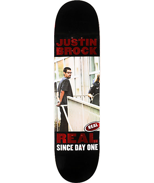 Real Brock Collectors Edition 8.06" Skateboard Deck Zumiez