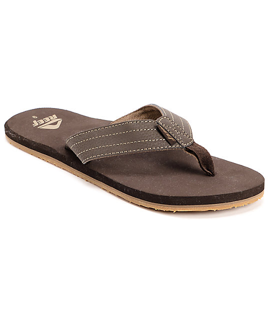 Reef Quencha TQT Brown Sandals at Zumiez : PDP