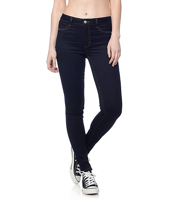 velvet stretch jeans