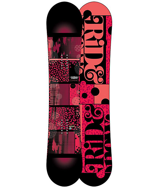 Ride Compact 143cm Womens Snowboard Zumiez