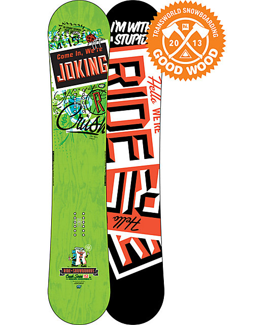 Ride Snowboards Crush 152cm Snowboard Zumiez