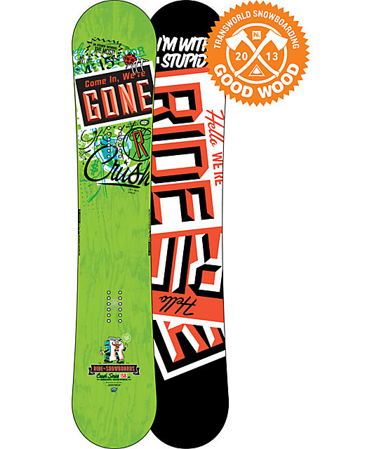 Ride Snowboards Crush 158cm Snowboard Zumiez