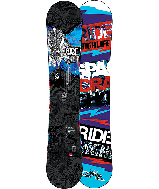 Ride Snowboards Highlife 163cm Wide Snowboard Zumiez