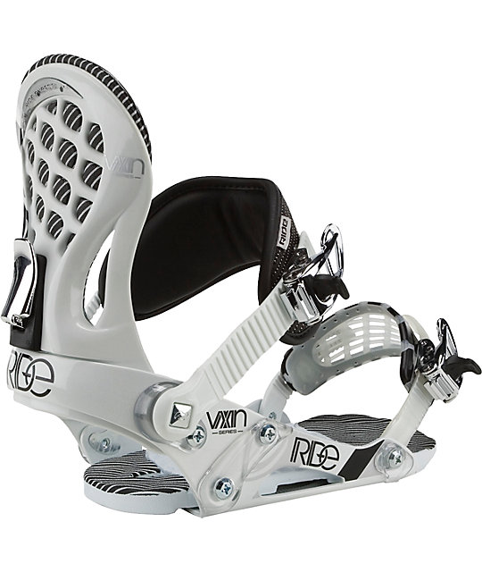 Ride Snowboards VXn White Womens Snowboard Bindings Zumiez