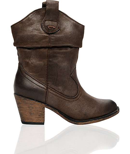 Rocket Dog Sheriff Tribal Brown Boot