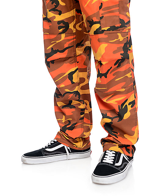 rothco orange camo pants