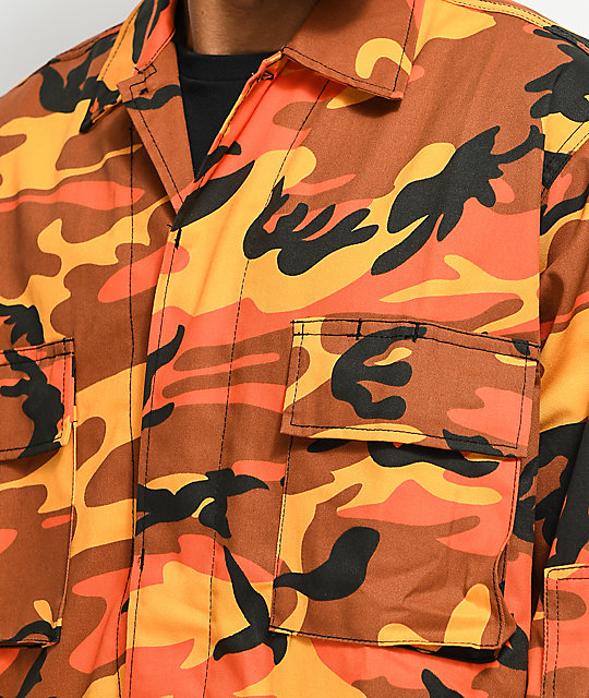 orange camo shirts