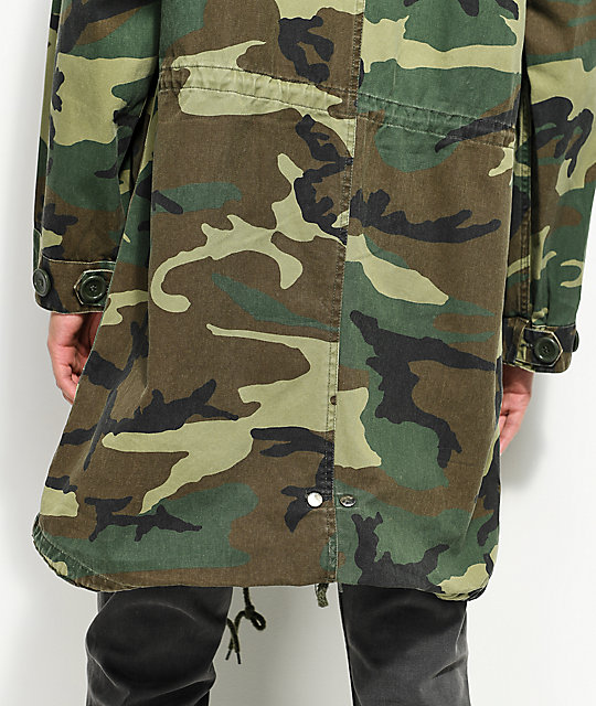 Rothco Vintage M51 Camo Fishtail Parka Jacket Zumiez