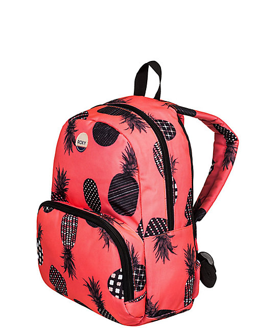 Roxy Always Core Pink Mini Backpack Zumiez
