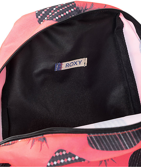 Roxy Always Core Pink Mini Backpack Zumiez