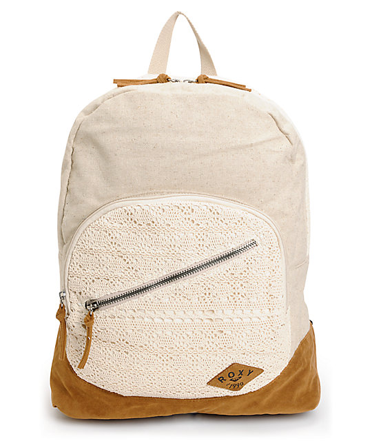 Roxy Lately Pearl Crochet Backpack Zumiez