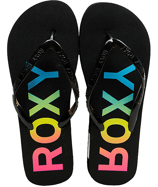 Roxy Maui Black Jelly Sandals | Zumiez