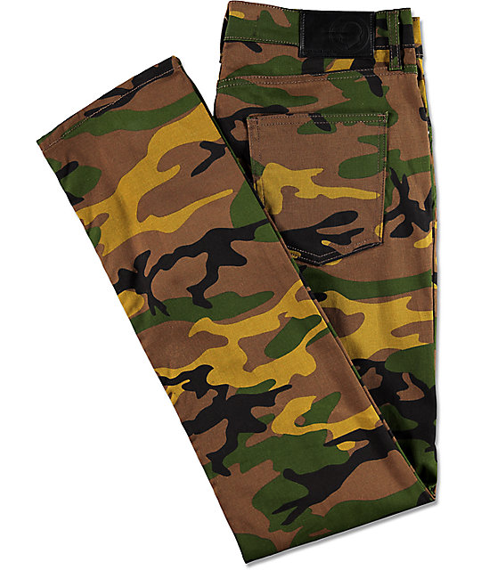 zumiez pink camo pants