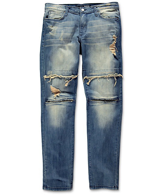 rustic blue jeans