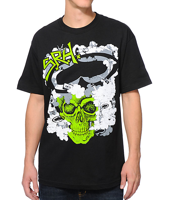 SRH Cloud Of Smoke Black TShirt Zumiez