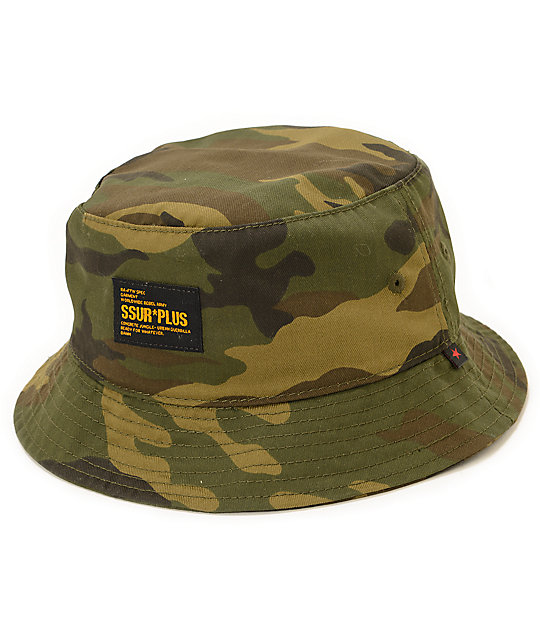 woodland bucket hat