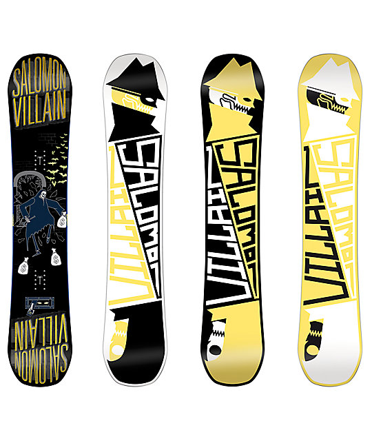 snowboard salomon the villain