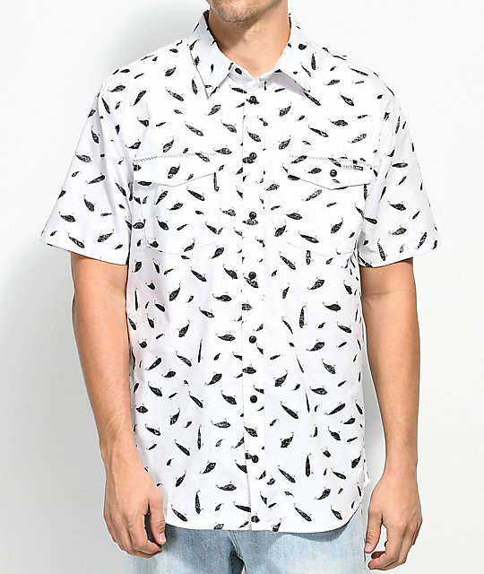 salty crew button up shirt