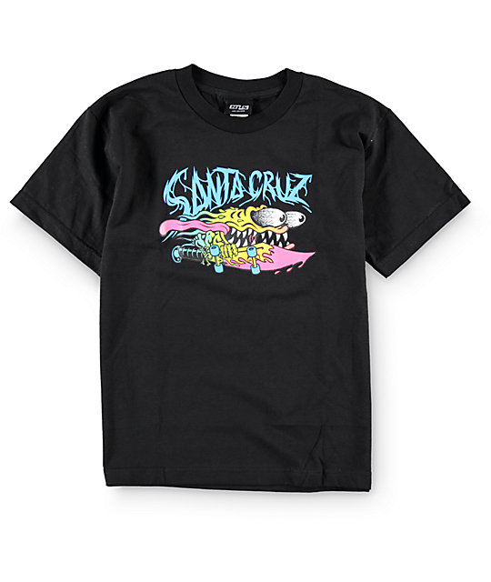 santa cruz boys tee