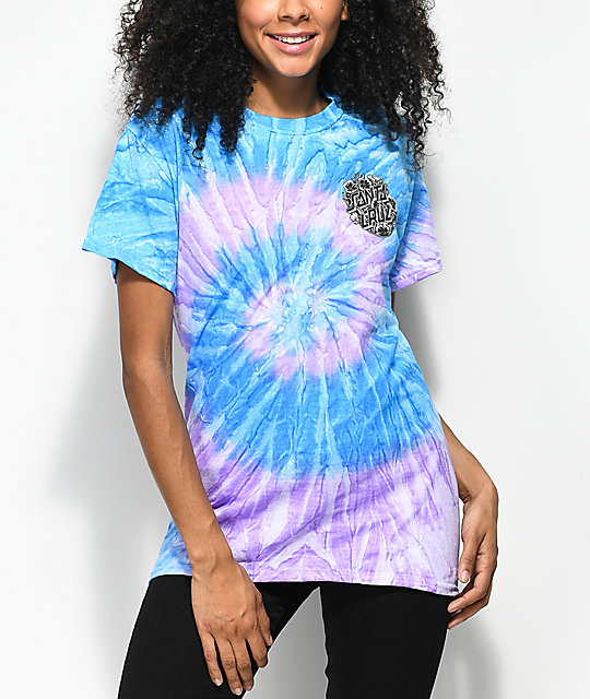 santa cruz womens tie dye shirt