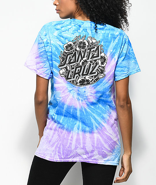 santa cruz tie die shirt