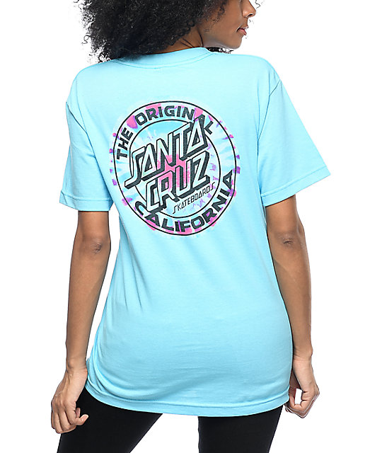 santa cruz tie die shirt