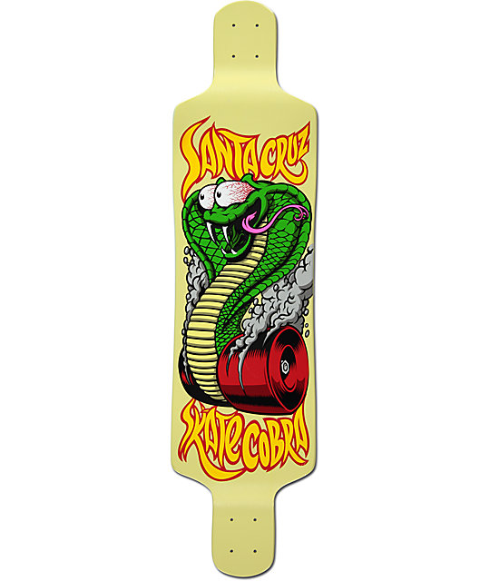 Santa Cruz Cobra 40" Drop Down Longboard Deck Zumiez