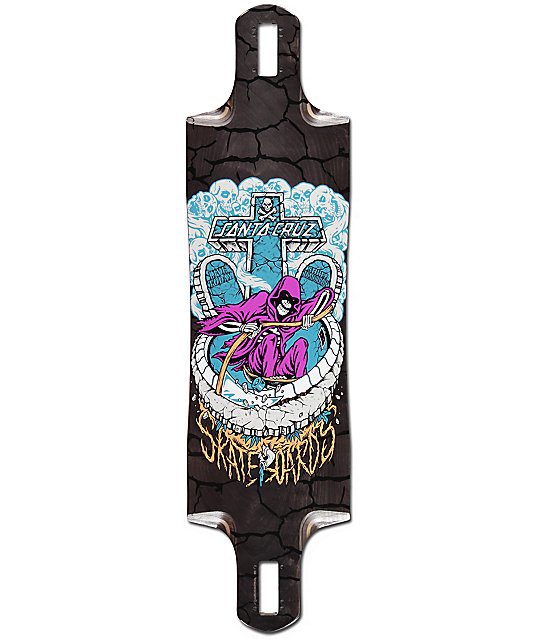 Santa Cruz Deathpool 38.38" Drop Through Longboard Deck Zumiez